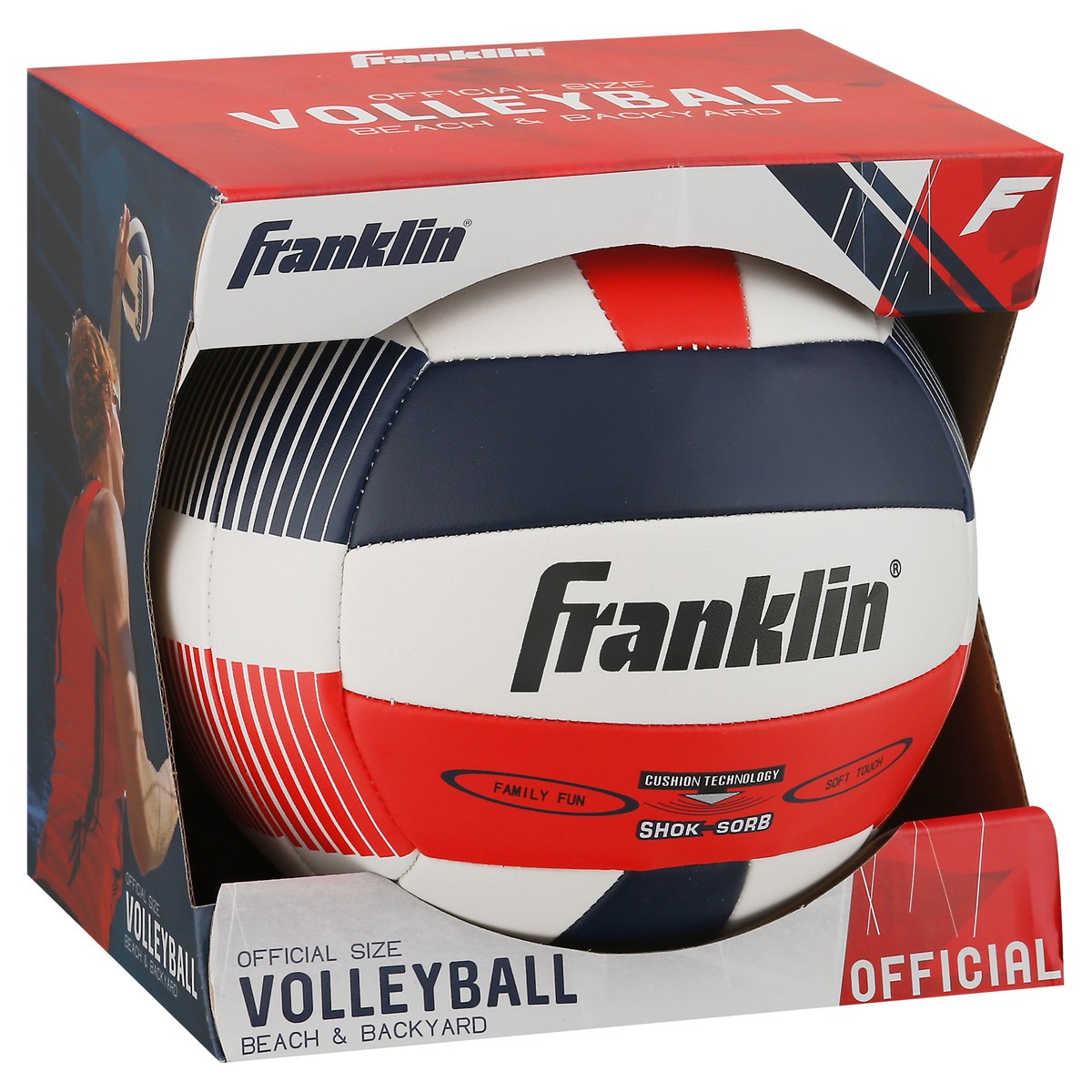 slide 2 of 9, Franklin SOFT SPIKE VOLLEYBALL, 1 ct