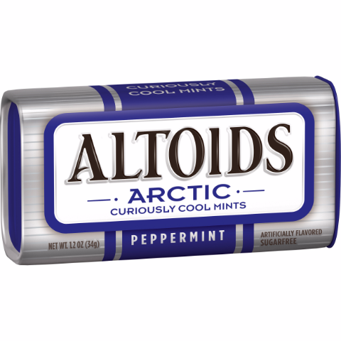 slide 1 of 1, Altoids Arctic Peppermint, 1.2 oz