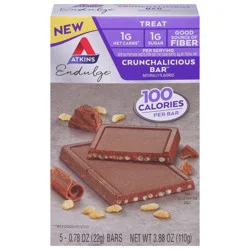Atkins Bar, Crunchalicious, Treat