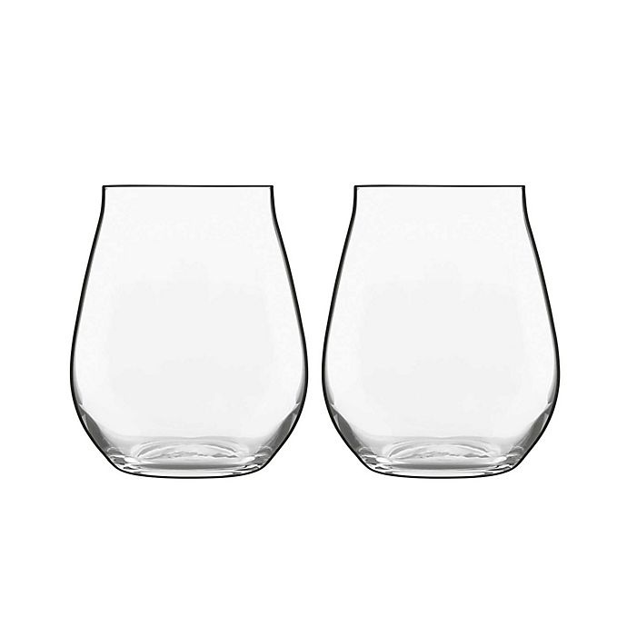 slide 1 of 4, Luigi Bormioli Vinea Trebbiano Stemless Wine Glass, 2 ct