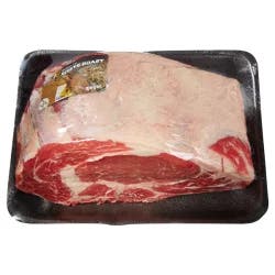 Fresh From Meijer Certified Angus Beef Prime Rib Roast, Bone-In