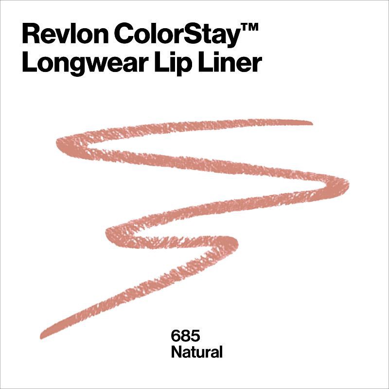 slide 5 of 7, Revlon ColorStay Lip Liner - Natural, 0.01 oz