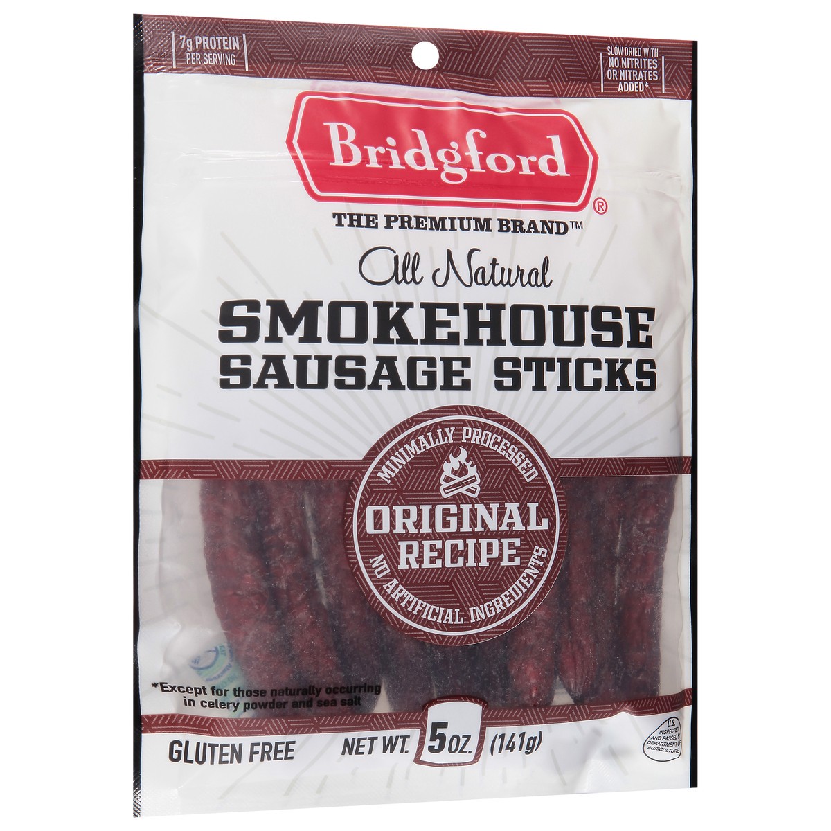 slide 4 of 9, Bridgford Smokehouse Sausage Sticks 2 ea, 2 ct