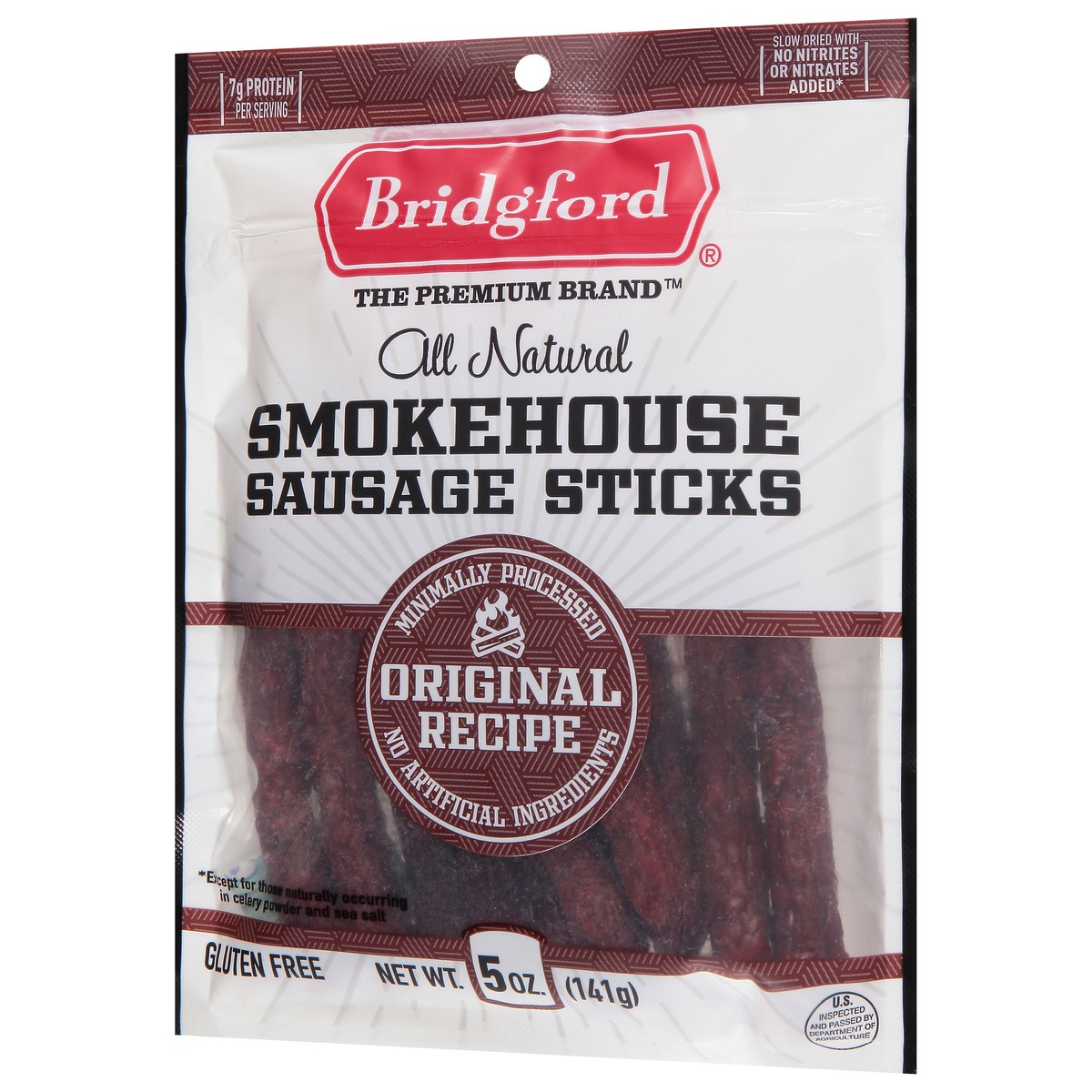 slide 7 of 9, Bridgford Smokehouse Sausage Sticks 2 ea, 2 ct