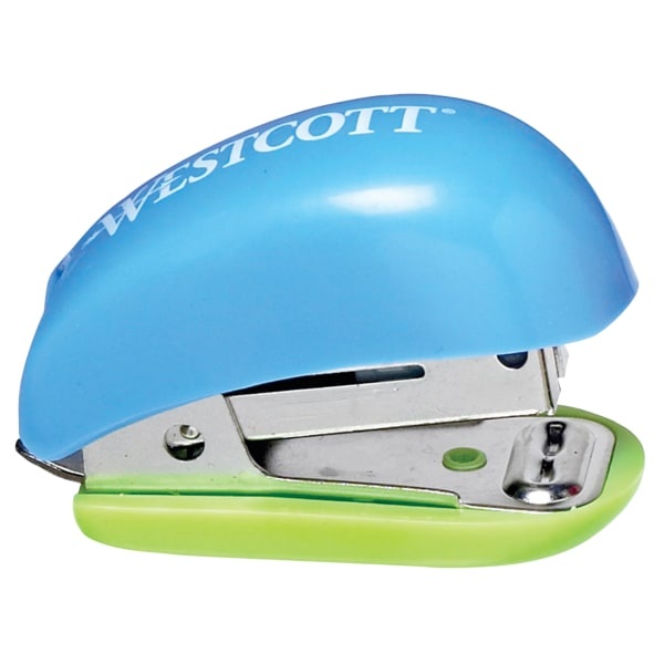 slide 1 of 1, Westcott Antimicrobial Mini Stapler, Assorted Colors, 1 ct