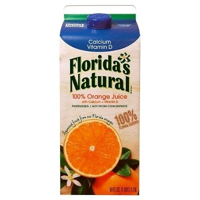 slide 1 of 1, Florida's Natural Premium Calcium & Vitamin D No Pulp Orange Juice - 59 fl oz, 59 fl oz