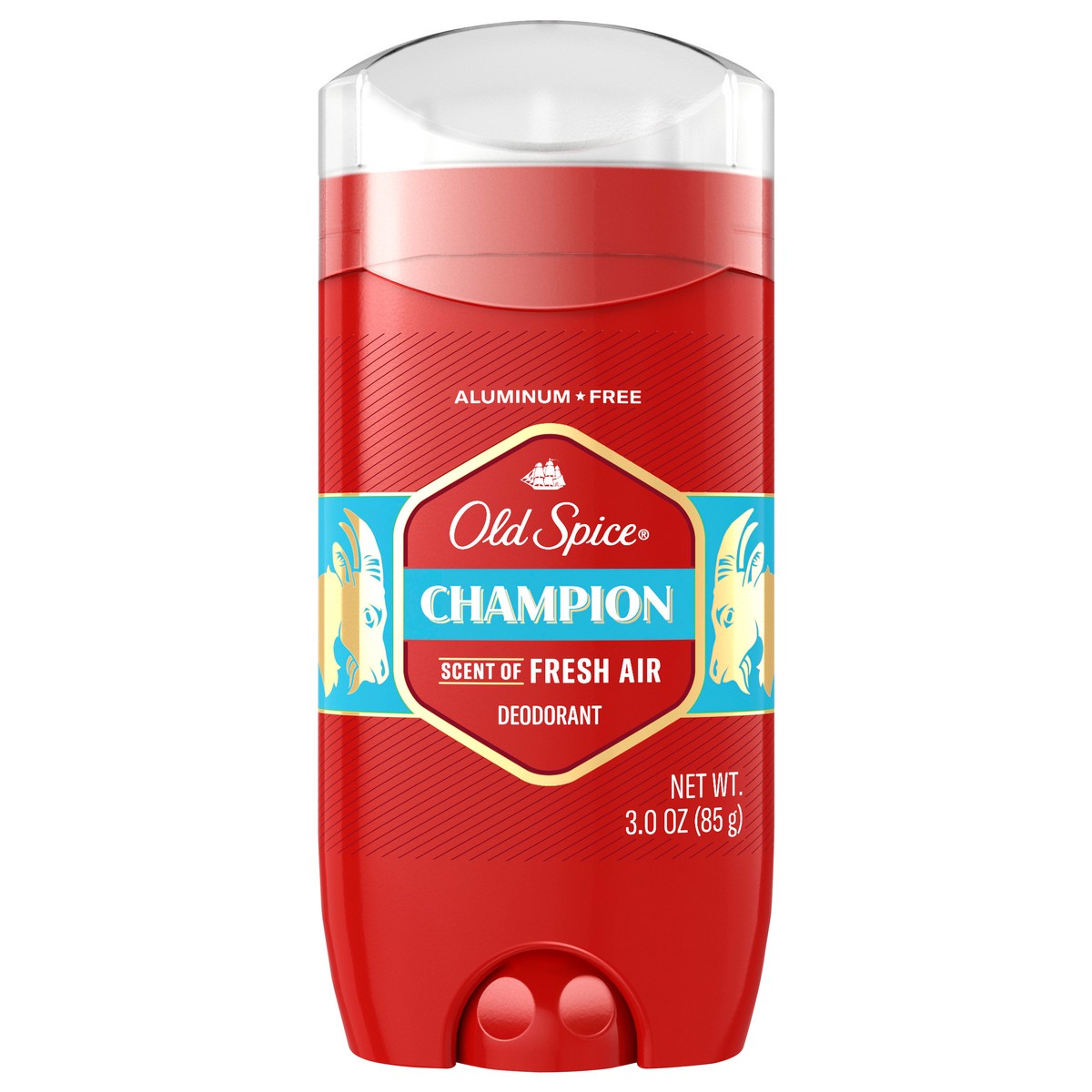 slide 1 of 3, Old Spice Aluminum Free Deodorant for men, 24/7 Odor Protection, Champion with Fresh Air Scent, 3oz, 3 oz