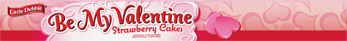 slide 4 of 7, Little Debbie Snack Cakes, Little Debbie Family Pack Valentine Cakes (strawberry), 11.09 oz