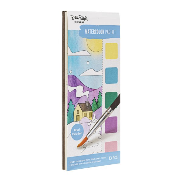 slide 6 of 8, Brea Reese Packable Painting Bookmark Kit, Winter, Kit Of 13 Pieces, 1 ct