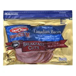 Land O' Frost Canadian Natural Hickory Smoked Bacon 7 oz