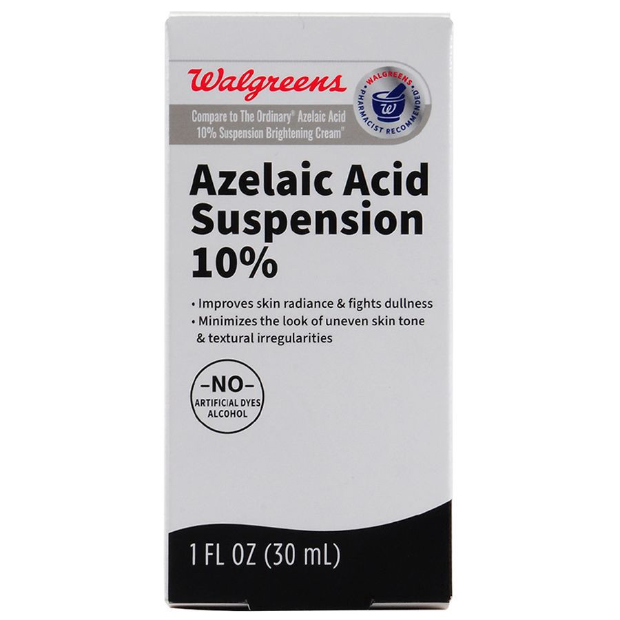 slide 1 of 4, Walgreens Azelaic Acid Suspension 10%, 1 fl oz