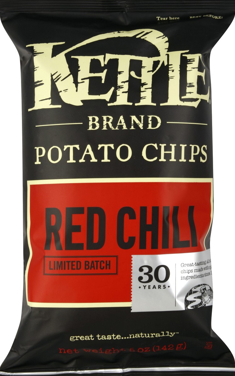 slide 5 of 6, Kettle Brand Potato Chips 5 oz, 5 oz