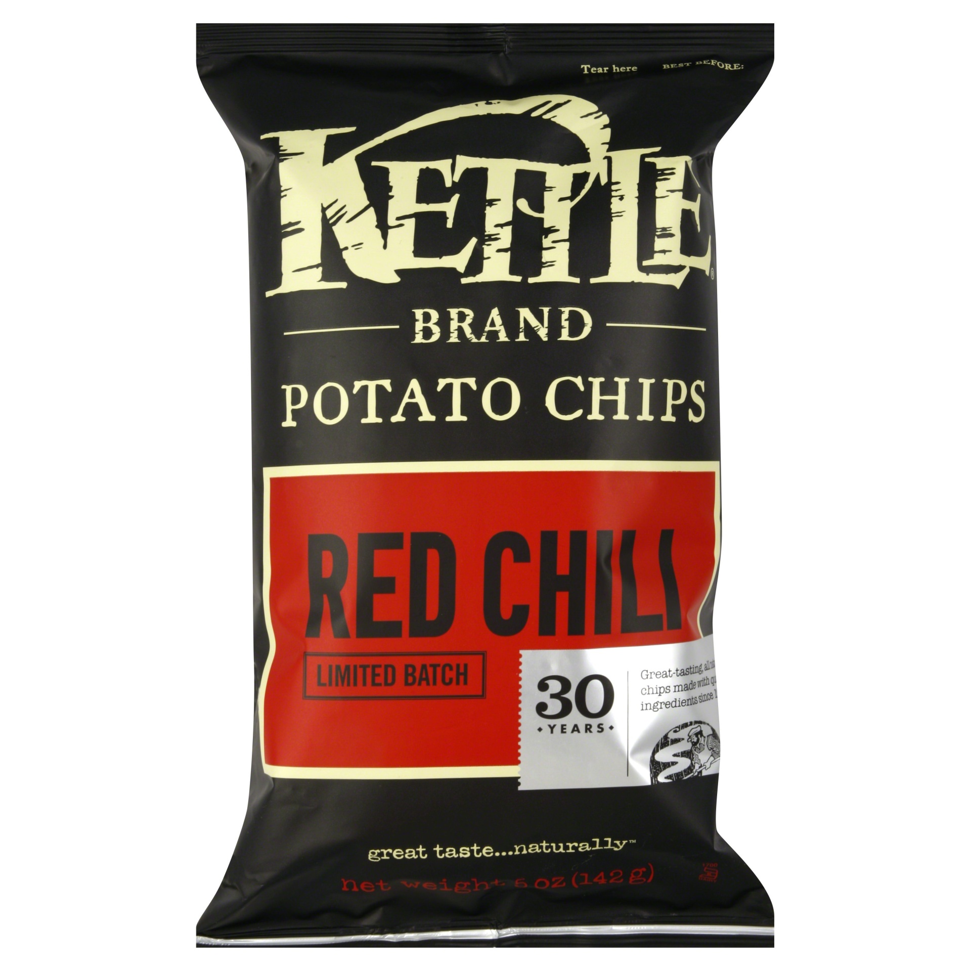 slide 1 of 6, Kettle Brand Potato Chips 5 oz, 5 oz