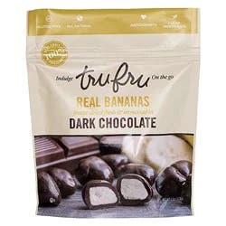 Tru Fru Freeze-Dried Dark Chocolate Bananas 3.4 oz
