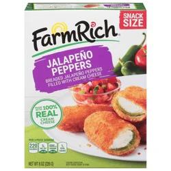 Farm Rich Jalapeno Peppers Snack Size 8 oz