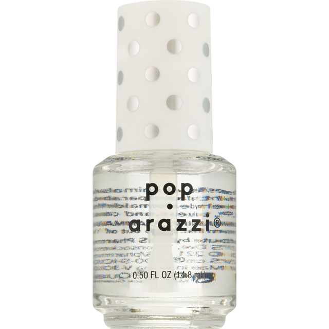 slide 1 of 1, POPARAZZI Pop-Arazzi Nail Polish Top Coat Clear Quick Dry, 1 ct