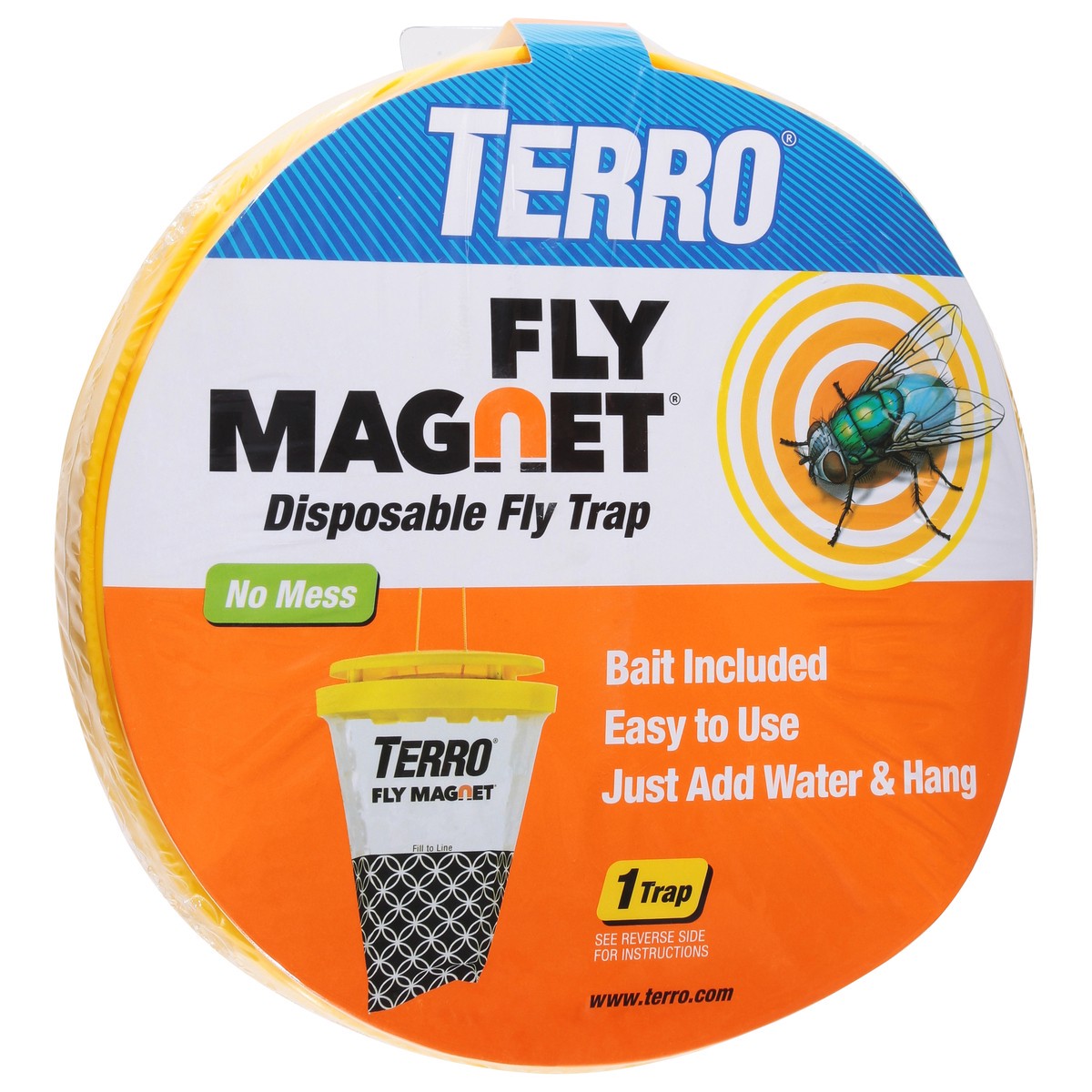 slide 6 of 11, TERRO Fly Magnet Disposable Fly Trap 1 ea, 1 ct