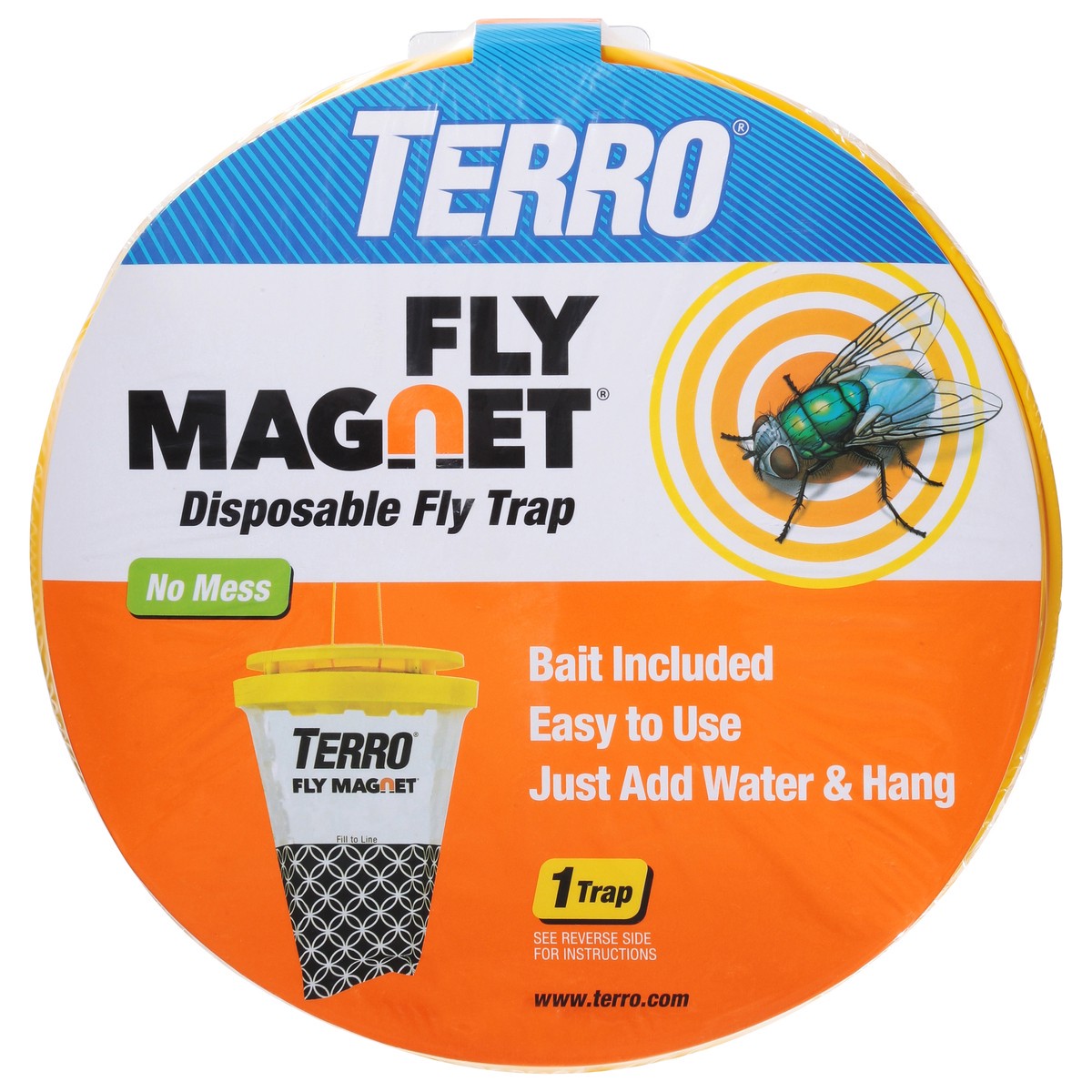 slide 3 of 11, TERRO Fly Magnet Disposable Fly Trap 1 ea, 1 ct