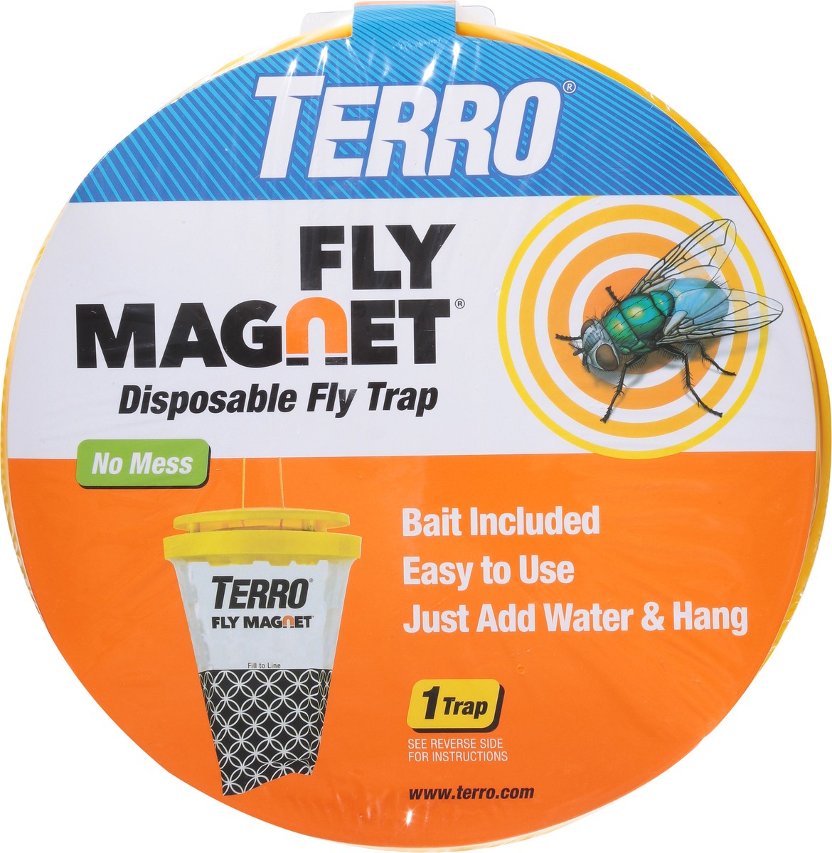 slide 11 of 11, TERRO Fly Magnet Disposable Fly Trap 1 ea, 1 ct