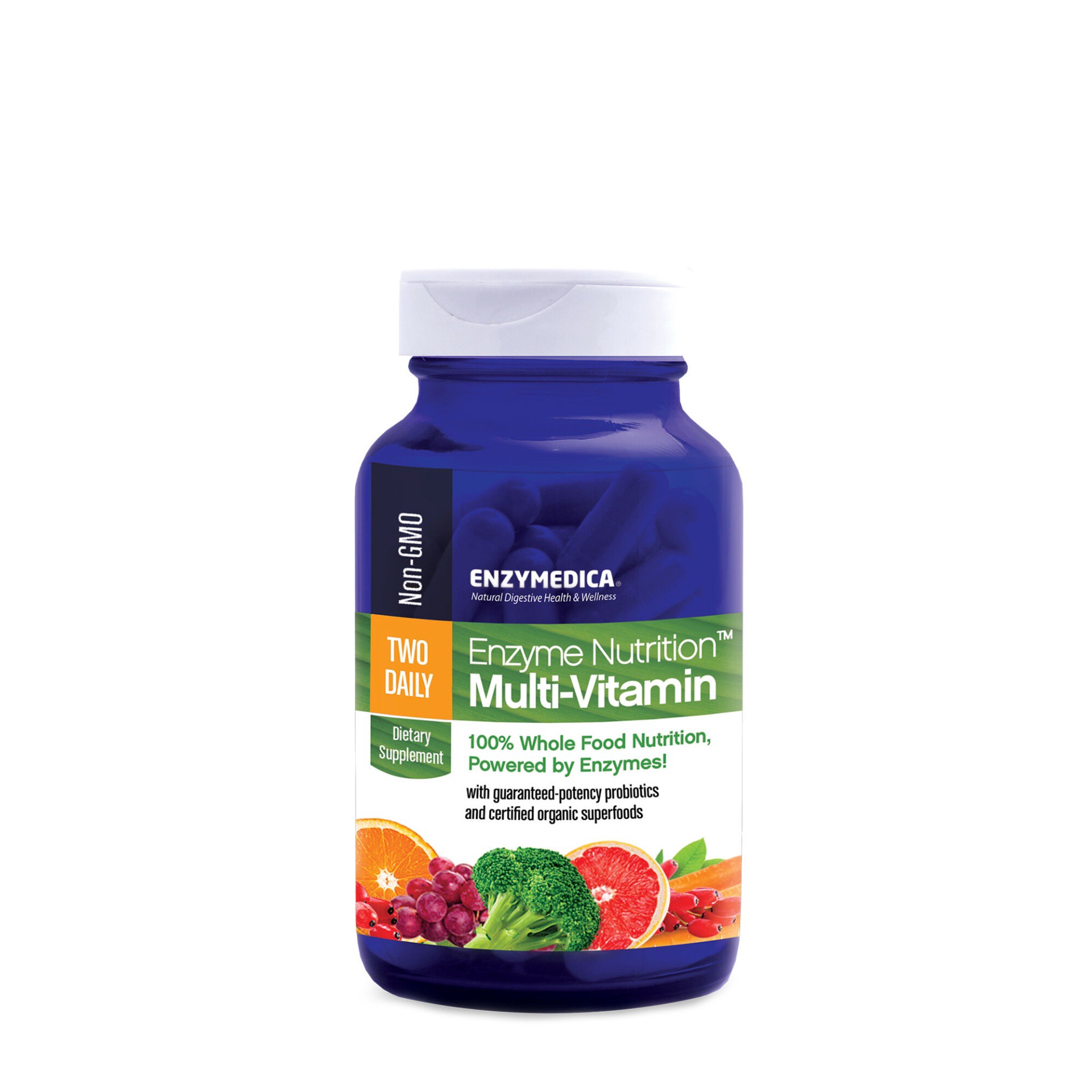 slide 1 of 1, Enzymedica Enzyme Nutrition Two Daily Multivitamin, 60 ct