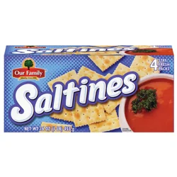 Our Family Saltine Crackers