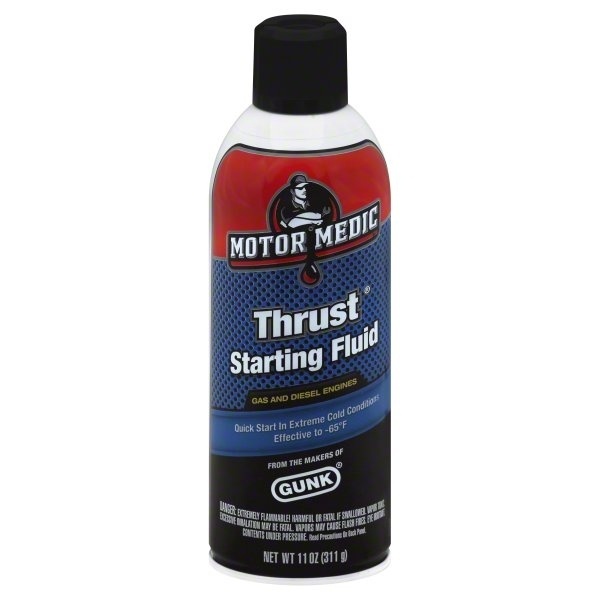 slide 1 of 1, Motor Medic Thrust Starting Fluid For Gas And Diesel Engines, 11 fl oz