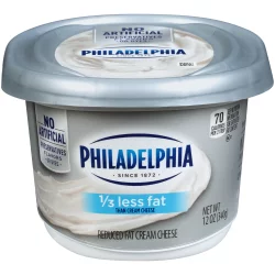 Philadelphia Reduced Fat Cream Cheese Spread with 1/3 Less Fat