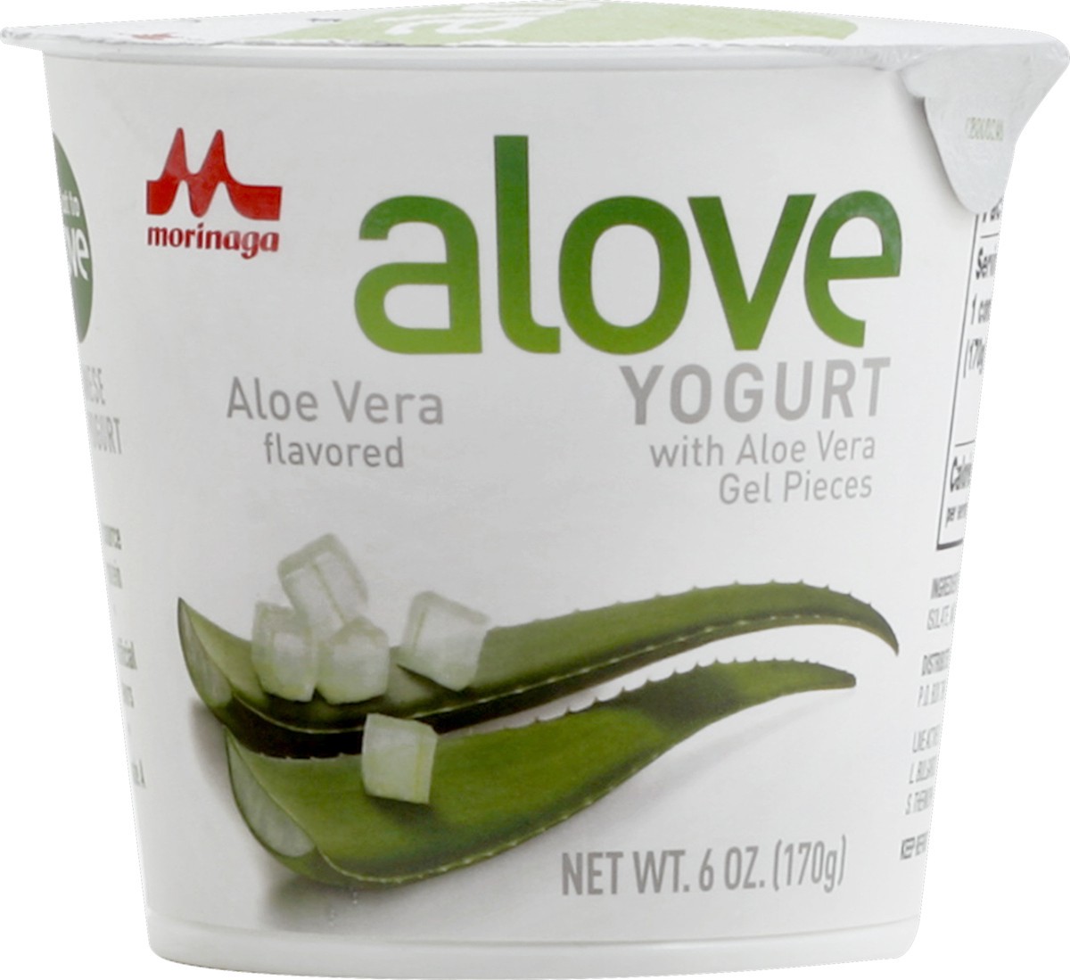 slide 5 of 6, Morinaga Alove Aloe Vera Flavored Yogurt, 6 oz