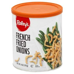 Raleys Raley's Gourmet French Fried Onions 6 Oz