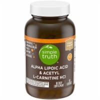 slide 1 of 1, Simple Truth Alpha Lipoic Acid & Acetyl L-Carnitine Hci Capsules, 60 ct