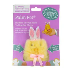 DanDee Palm Pet Easter Chick - Yellow