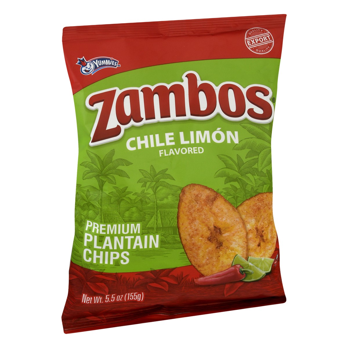 slide 2 of 10, Zambos Chile Limon Flavored Plantain Chips 5.5 oz, 