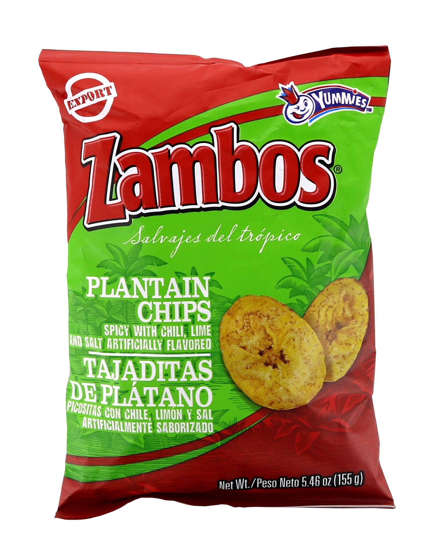 slide 1 of 10, Zambos Chile Limon Flavored Plantain Chips 5.5 oz, 