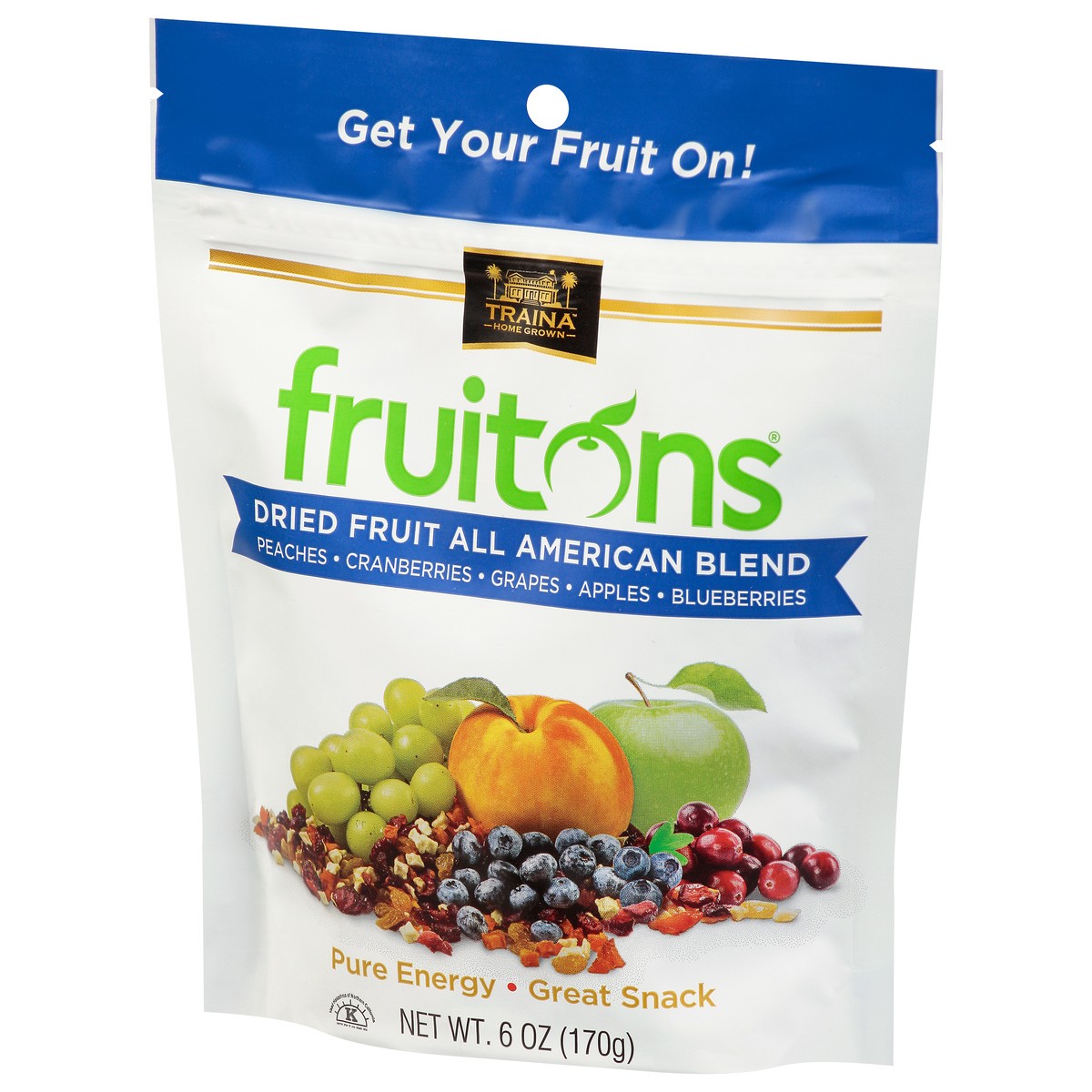 slide 9 of 14, Traina Fruitons All American Blend Dried Fruit 6 oz, 6 oz