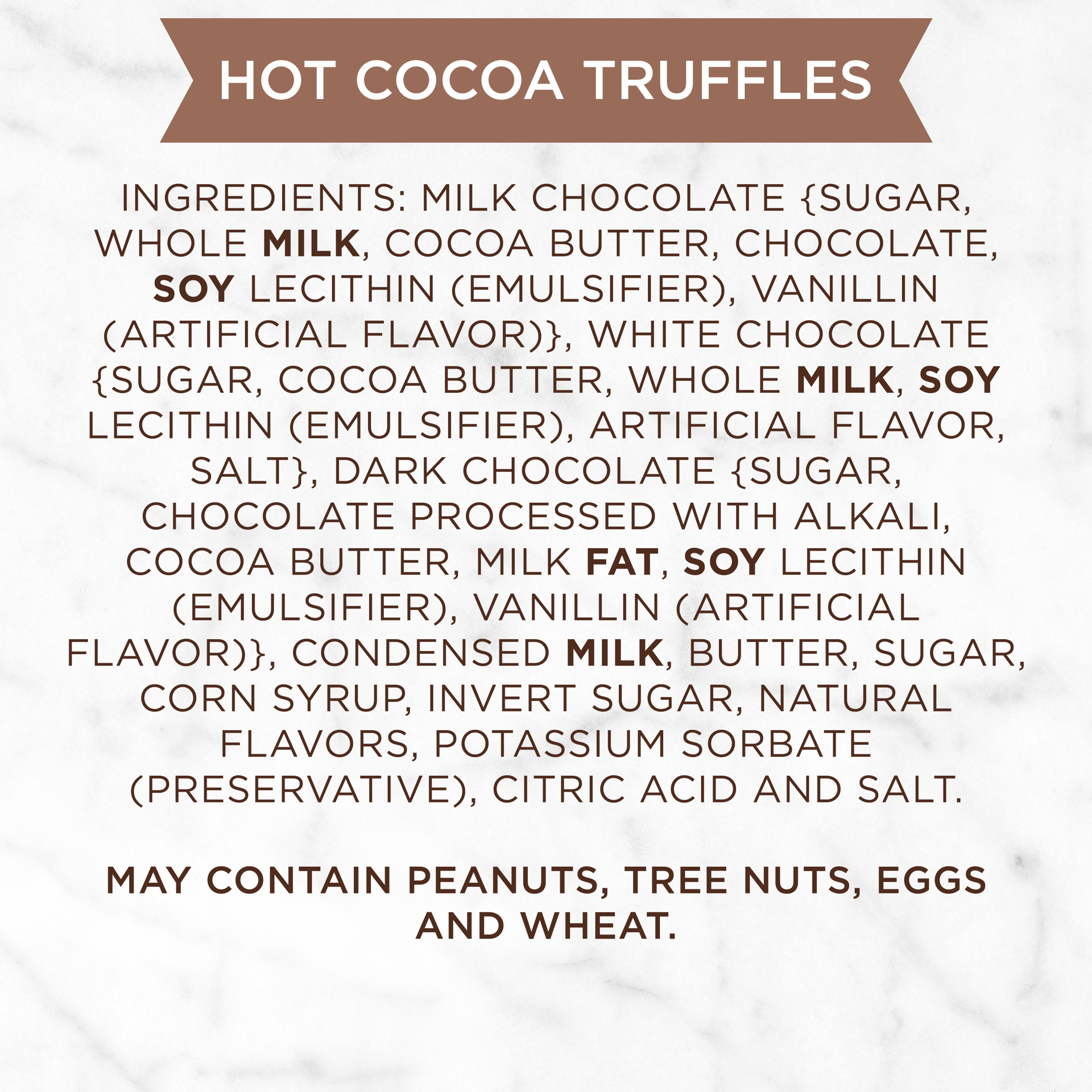 slide 3 of 3, Russell Stover Hot Cocoa Truffles Christmas Gift Box, 8 oz