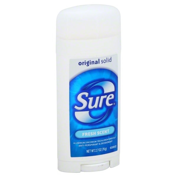 slide 1 of 1, Sure W/S Showder Frsh, 2.7 oz