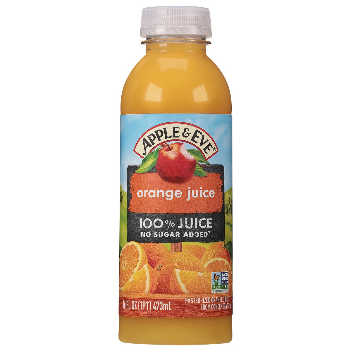 slide 1 of 4, Apple & Eve Orange 100% Juice - 16 fl oz, 16 fl oz