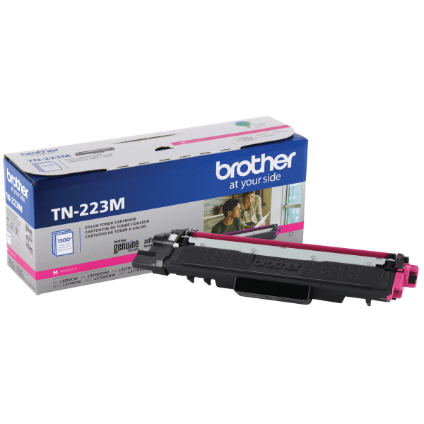 slide 1 of 7, Brother Genuine Tn-223C Cyan Toner Cartridge, 1 ct