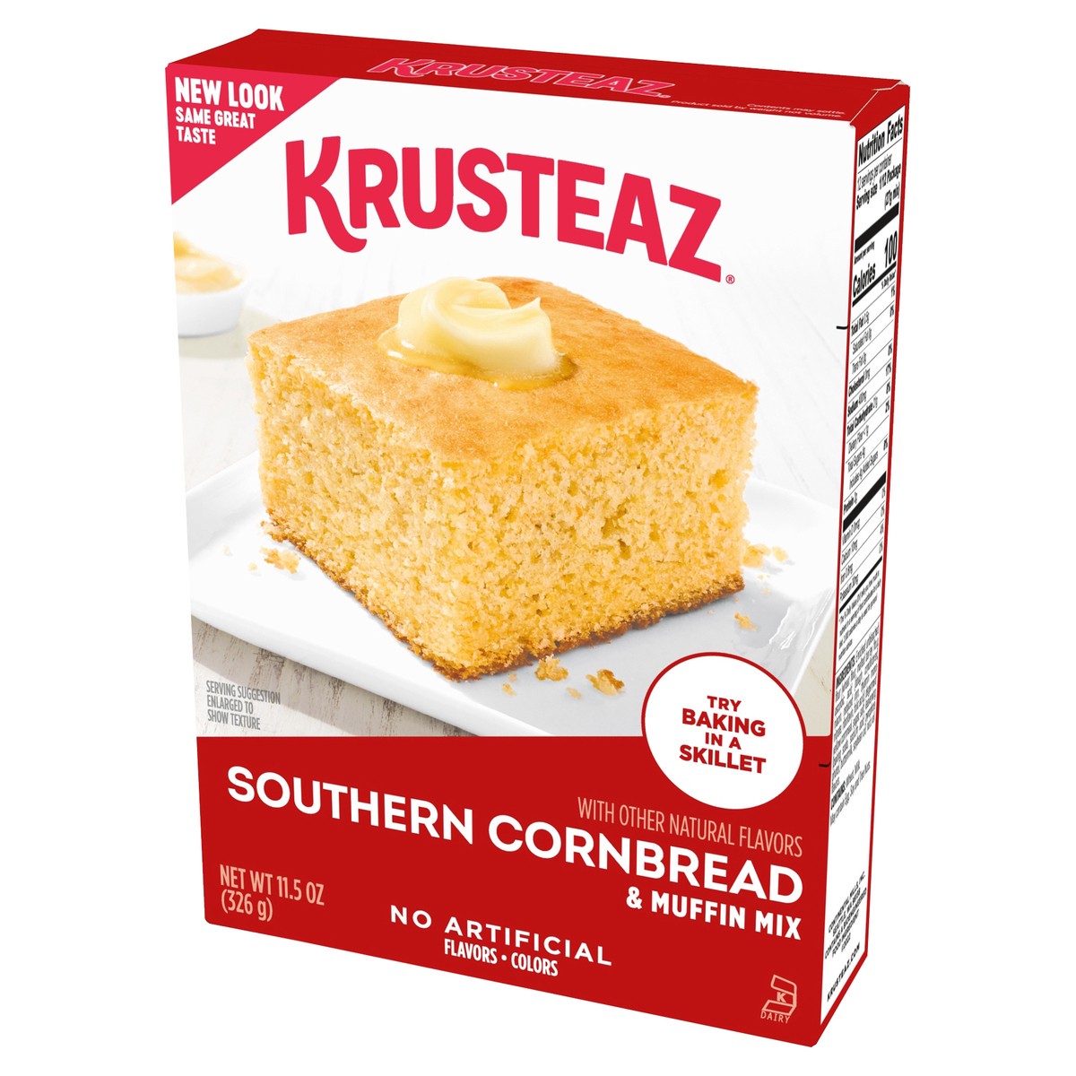 slide 3 of 9, Krusteaz Southern Cornbread Bread & Muffin Mix, 11.5 oz