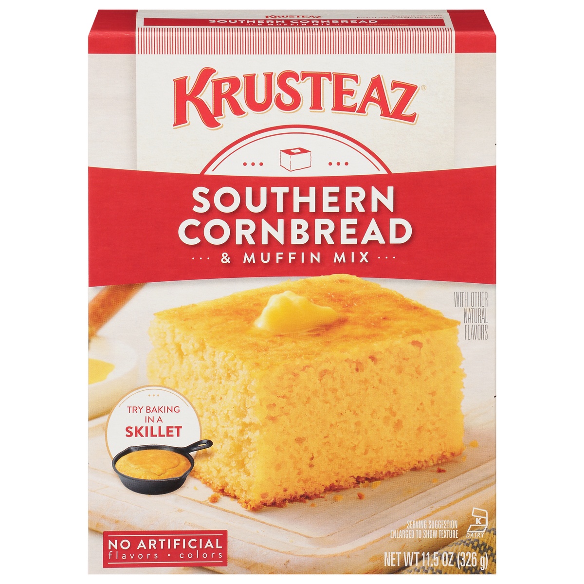 slide 1 of 8, Krusteaz Southern Cornbread Mix, 11.5 oz