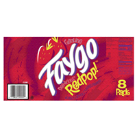 slide 3 of 5, Faygo Redpop, Strawberry, 8 ct; 12 oz