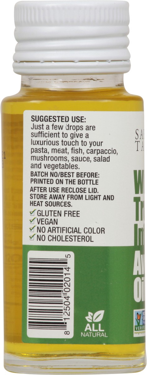 slide 9 of 10, Sabatino Tartufi White Truffle Infused Avocado Oil 3.4 fl oz, 3.4 fl oz