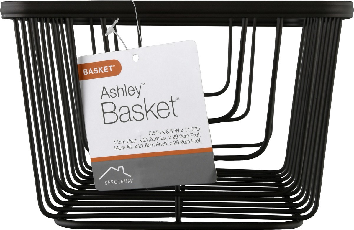 slide 9 of 11, Spectrum Diversified Bronze Ashley Basket Organizer, 1 ct