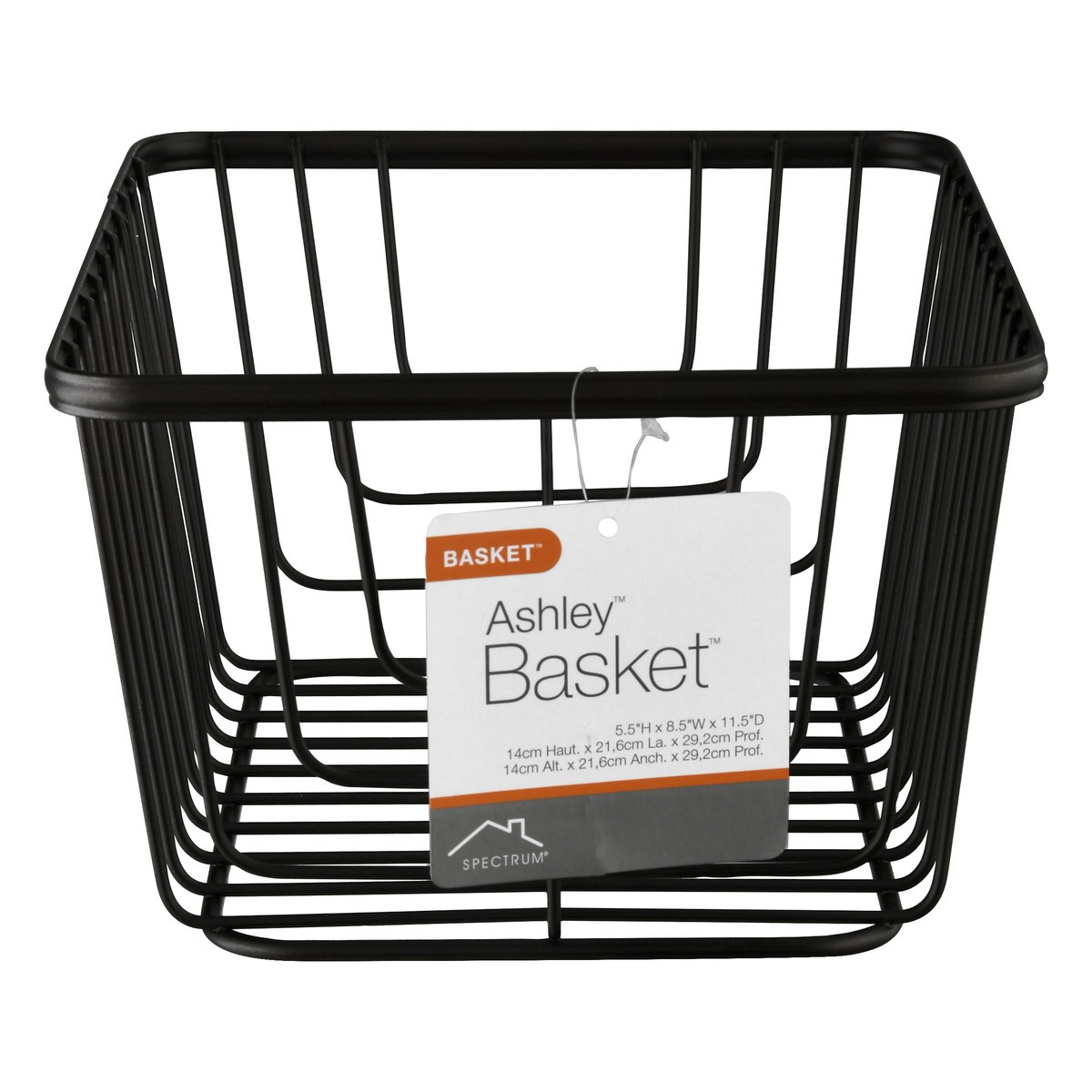 slide 10 of 11, Spectrum Diversified Bronze Ashley Basket Organizer, 1 ct