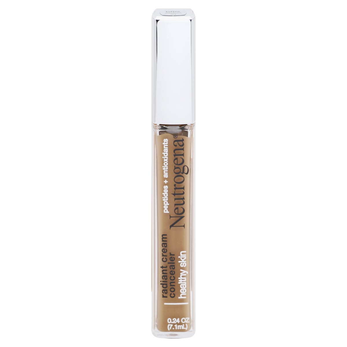 slide 1 of 1, Neutrogena Healthy Skin Radiant Cream Concealer with Peptides + Antioxidants - Toffee Medium 03 - 0.24oz, 0.24 oz