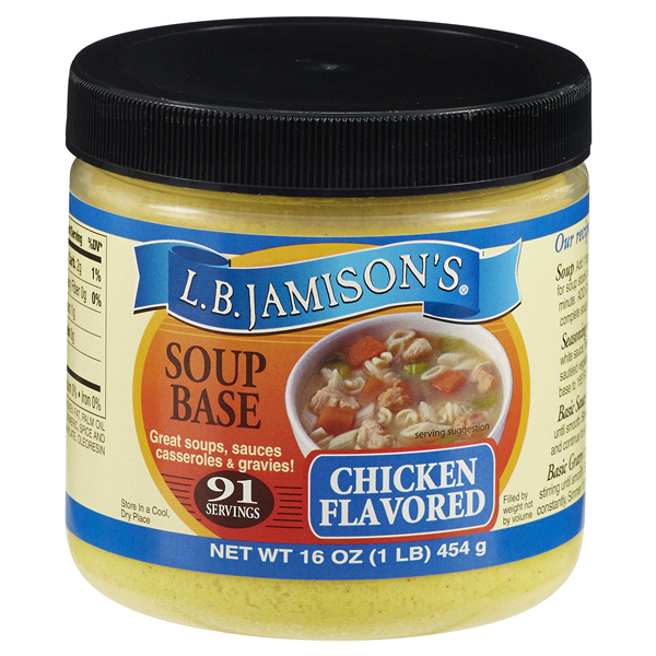 L.B. Jamison's Chicken Flavored Soup Base 16 oz Shipt