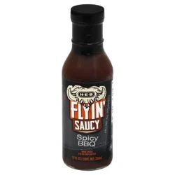 H-E-B Flyin' Saucy Wing Sauce - Spicy BBQ