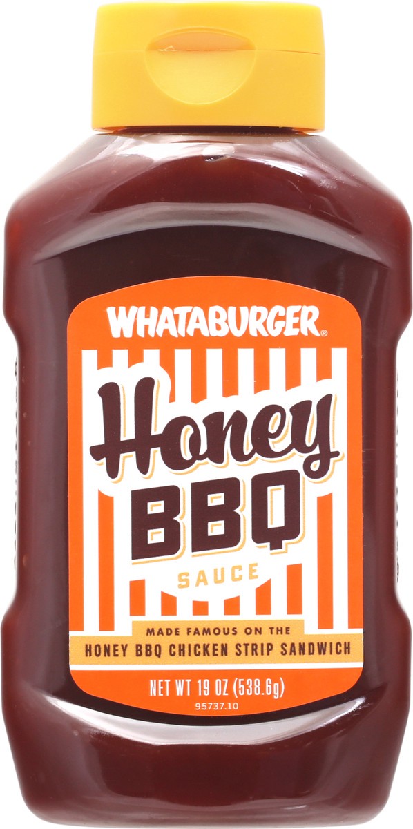 slide 1 of 9, Whataburger Honey BBQ Sauce 19 oz, 19 oz