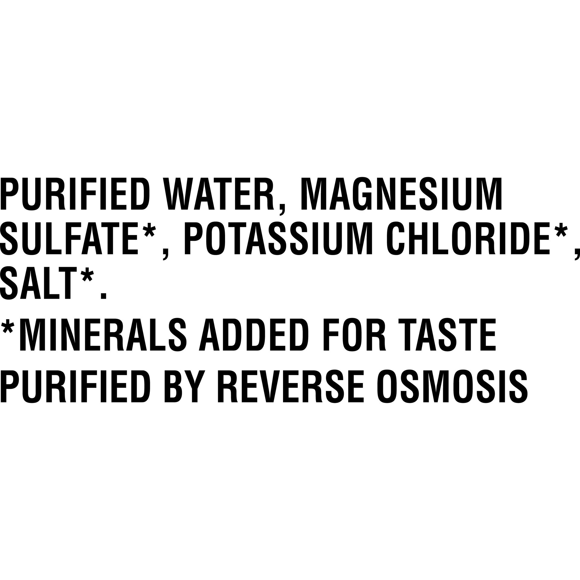 slide 4 of 5, DASANI Purified Water Bottles Enhanced with Minerals, 16.9 fl oz, 6 Pack, 6 ct