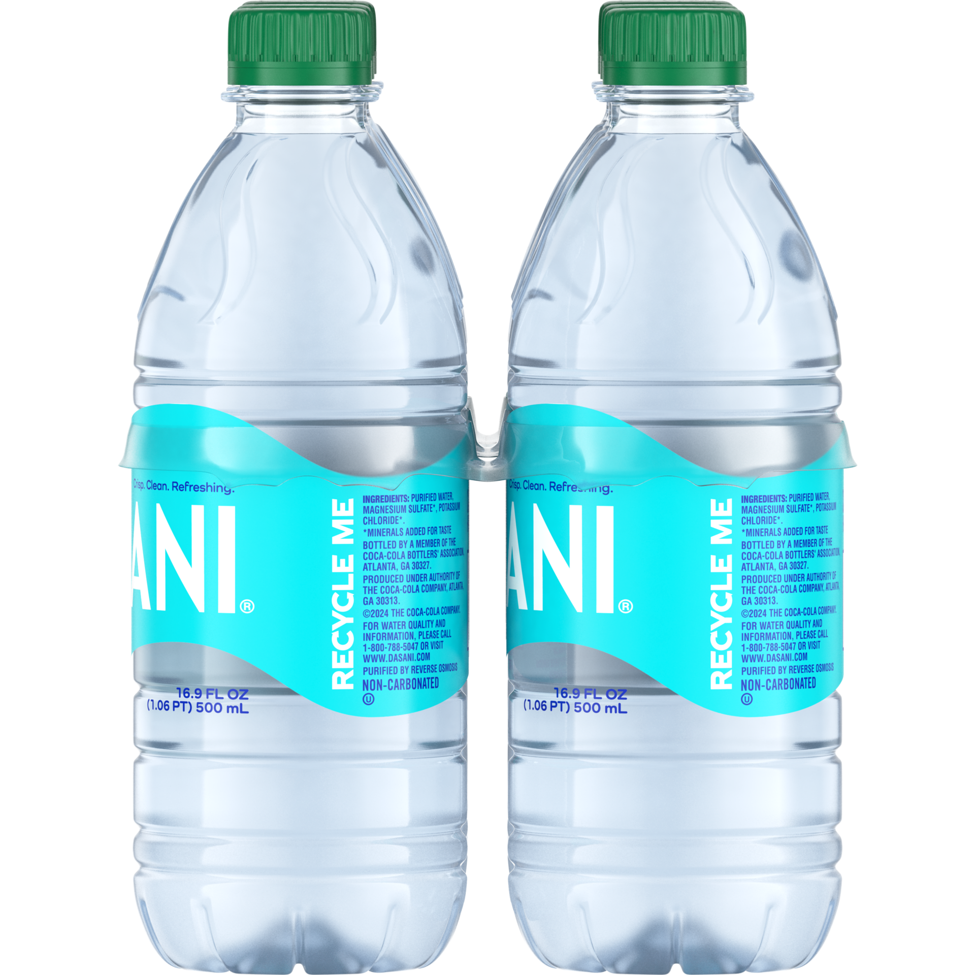 slide 5 of 5, DASANI Purified Water Bottles Enhanced with Minerals, 16.9 fl oz, 6 Pack, 6 ct